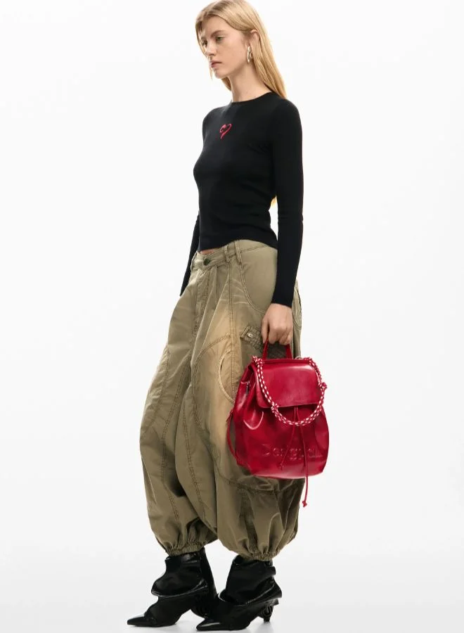 DESIGUAL Small Backpack Logo